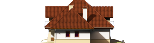 Henry G2 - Projekt domu Henry G2 - elewacja prawa