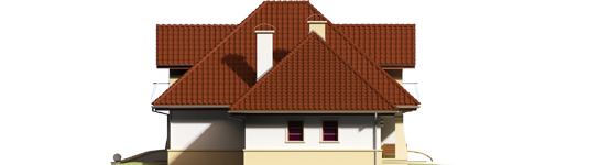 Henry G2 - Projekt domu Henry G2 - elewacja prawa