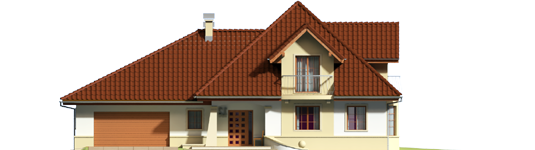 Henry G2 - Projekt domu Henry G2 - elewacja frontowa