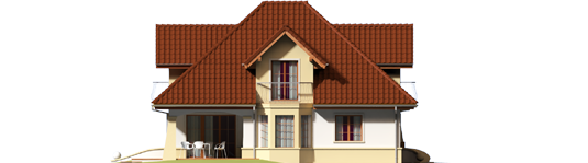 Henry G2 - Projekt domu Henry G2 - elewacja lewa