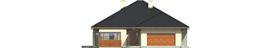 Megan G2 - Projekt domu Megan G2 - elewacja frontowa