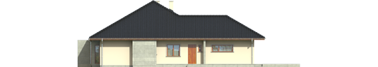 Megan G2 - Projekt domu Megan G2 - elewacja lewa