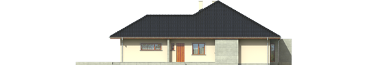 Megan G2 - Projekt domu Megan G2 - elewacja lewa