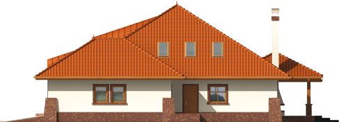 Severina G2 - Projekty domów ARCHIPELAG - Seweryna G2 - elewacja lewa