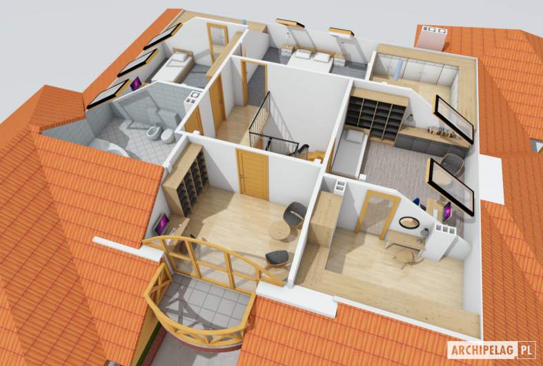 Projekt domu Seweryna G2 -