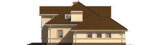 Projekt domu Artemida G2 - elewacja lewa