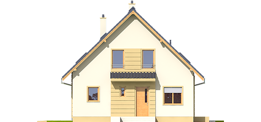 Adriana - Projekt domu Adriana - elewacja frontowa