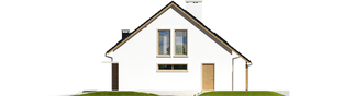 Projekt domu Alba G1 MULTI-COMFORT - elewacja prawa