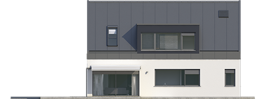 Neo II G1 ENERGO - Projekt domu Neo II G1 ENERGO - elewacja lewa