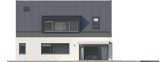 Neo II G1 ENERGO - Projekt domu Neo II G1 ENERGO - elewacja lewa