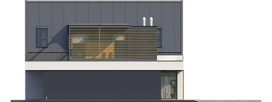 Neo II G1 ENERGO - Projekt domu Neo II G1 ENERGO - elewacja prawa