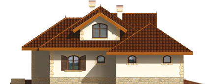 Margaret II G2 - Projekt domu Marysia II G2 - elewacja lewa