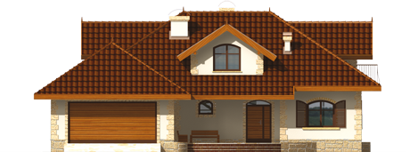 Margaret II G2 - Projekt domu Marysia II G2 - elewacja frontowa