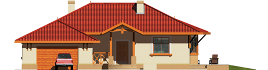 Natalia G2 - Projekt domu Natalia G2 - elewacja frontowa