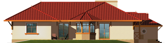 Natalia G2 - Projekt domu Natalia G2 - elewacja lewa