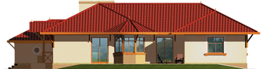 Natalia G2 - Projekt domu Natalia G2 - elewacja lewa