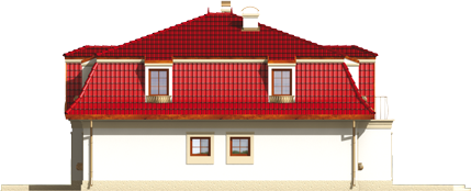 Gale G1 - Projekt domu Gaja G1 - elewacja prawa