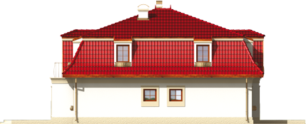 Gale G1 - Projekt domu Gaja G1 - elewacja prawa