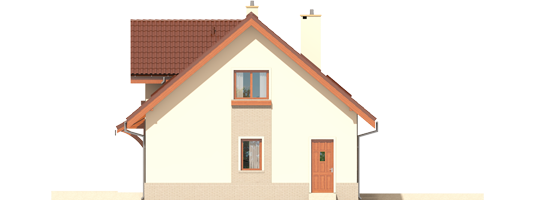 Arizona G1 - Projekt domu Arizona G1 - elewacja lewa