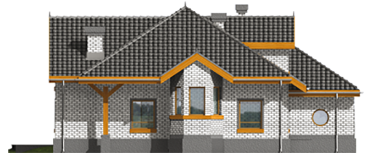 Sofia G2 - Projekt domu Sofia G2 - elewacja prawa