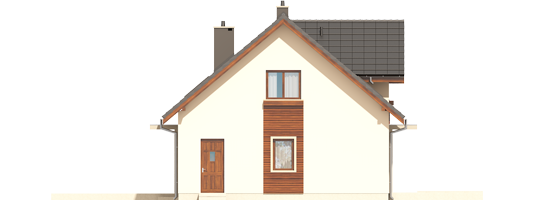 Arizona II G1 - Projekt domu Arizona II G1 - elewacja lewa