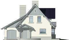 Joli - Projekt domu Jola - elewacja frontowa