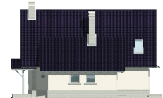 Joli - Projekt domu Jola - elewacja prawa