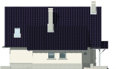 Joli - Projekt domu Jola - elewacja prawa