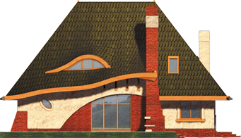 Michael - Projekt domu Mieszko - elewacja tylna