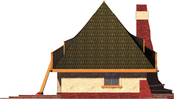 Michael - Projekt domu Mieszko - elewacja lewa