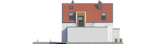 Projekt domu Pedro II G1 ENERGO - elewacja lewa