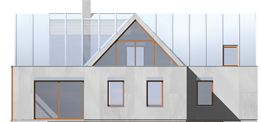 Nikita - Projekt domu Nikita - elewacja lewa