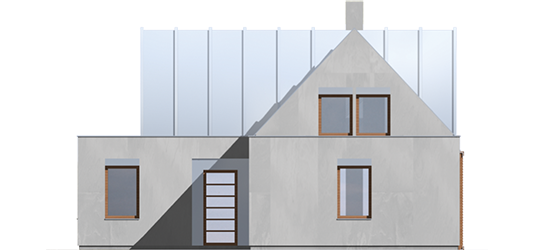 Nikita - Projekt domu Nikita - elewacja frontowa