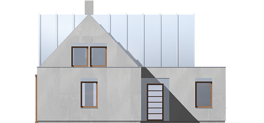 Nikita - Projekt domu Nikita - elewacja frontowa