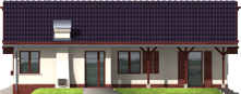 Romina G2 - Projekt domu Romina G2 - elewacja prawa