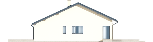 Armando G1 ENERGO - Projekt domu Armando G1 ENERGO - elewacja lewa