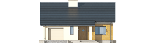 Armando G1 ENERGO - Projekt domu Armando G1 ENERGO - elewacja frontowa