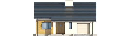 Armando G1 ENERGO - Projekt domu Armando G1 ENERGO - elewacja frontowa