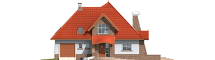 Projekt domu Melania G1 - elewacja frontowa