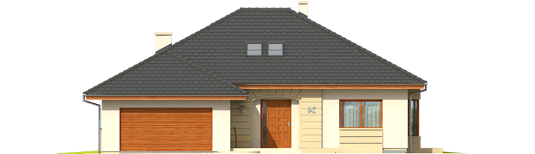 Kornelia III G2 - Projekt domu Kornelia III G2 - elewacja frontowa