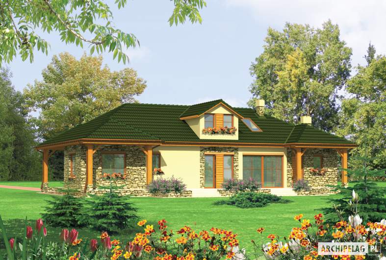 Projekt domu Milenka G1 - 