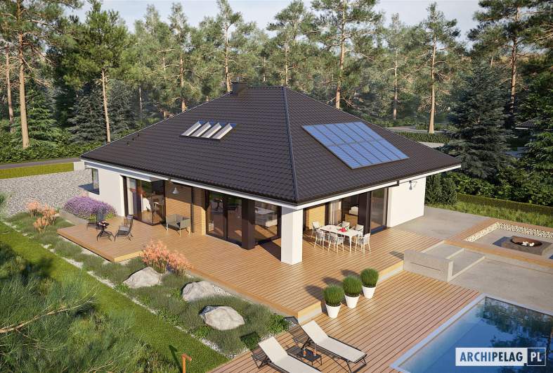 Projekt domu Tanita II G2 - widok z góry