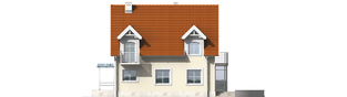 Projekt domu Maria II G1 - elewacja prawa