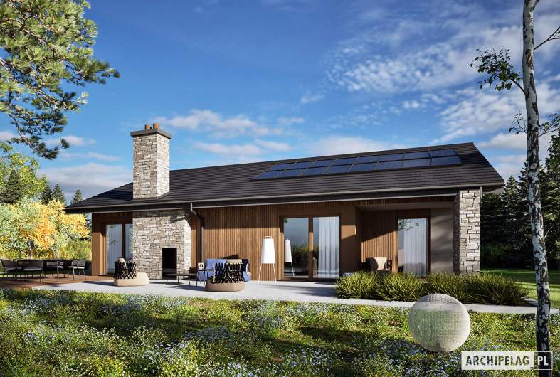 Projekt domu India G2 (wersja B) ENERGO PLUS - 