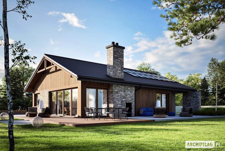 Projekt domu India G2 (wersja B) ENERGO PLUS - 