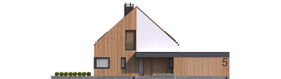 Projekt domu Daniel V G2 ENERGO PLUS - elewacja frontowa