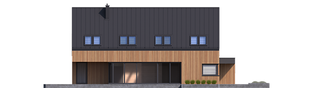 Projekt domu Daniel V G2 ENERGO PLUS - elewacja lewa
