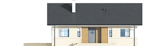 Kornel ENERGO - Projekt domu Kornel ENERGO - elewacja frontowa