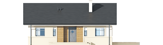 Kornel ENERGO - Projekt domu Kornel ENERGO - elewacja frontowa