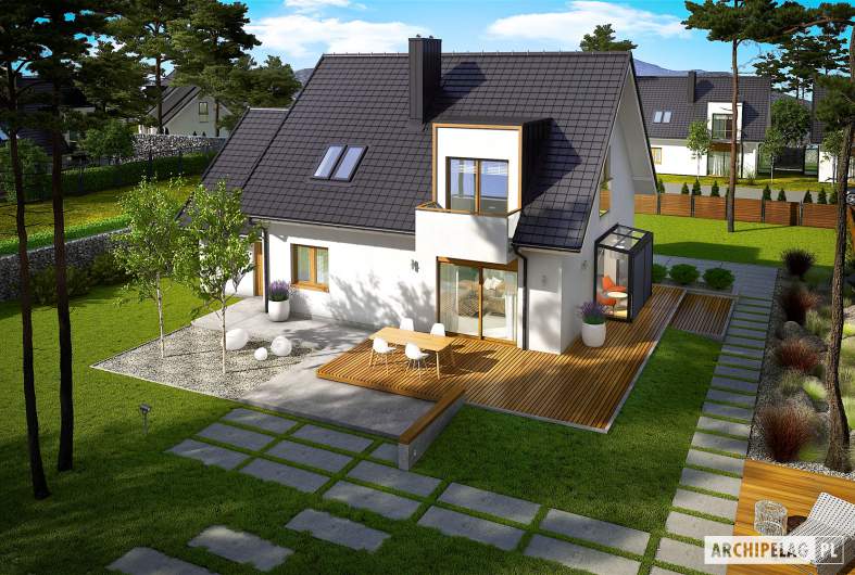 Projekt domu April G1 -